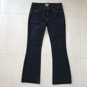Alberto Makali Distressed Low Rise Boot Cut Denim Jeans
